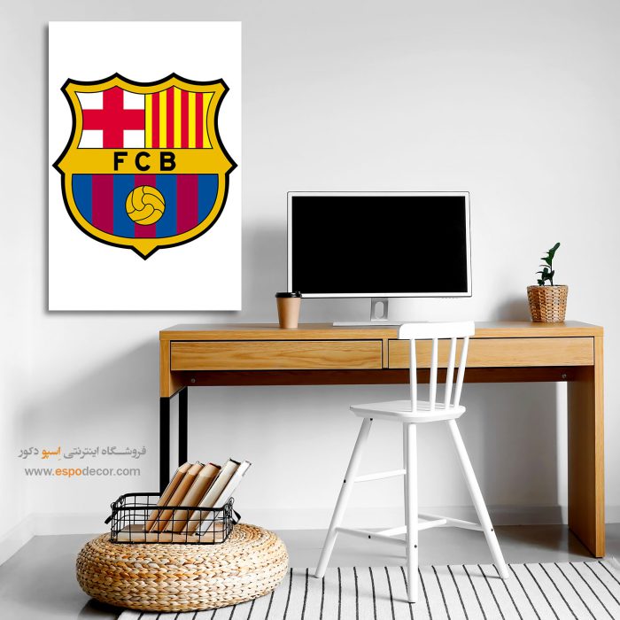 بارسلونا - تابلو لوگو ورزشی
