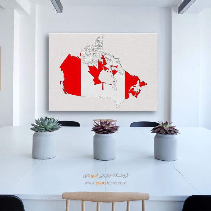 کانادا - تابلو بوم نقشه