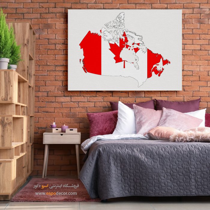 کانادا - تابلو بوم نقشه
