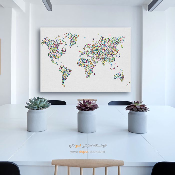 جهان - تابلو بوم نقشه