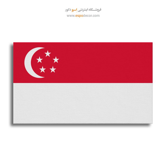 سنگاپور - تابلو بوم پرچم کشورها