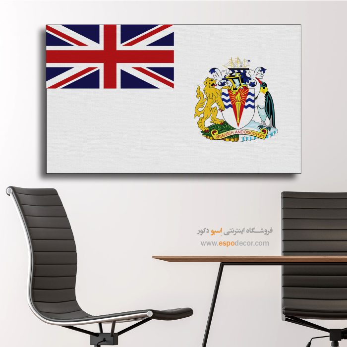 قلمرو جنوبگان بریتانیا - تابلو بوم پرچم کشورها