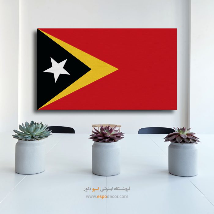 تیمور شرقی - تابلو بوم پرچم کشورها
