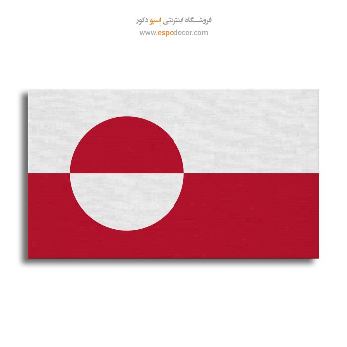 گرینلند - تابلو بوم پرچم کشورها