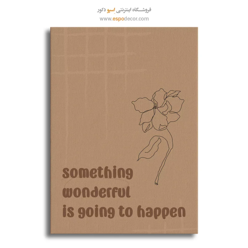 تابلو بوم طرح پرتره خطی زن