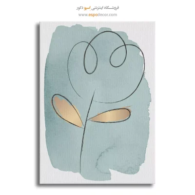 تابلو طراحی خطی زن