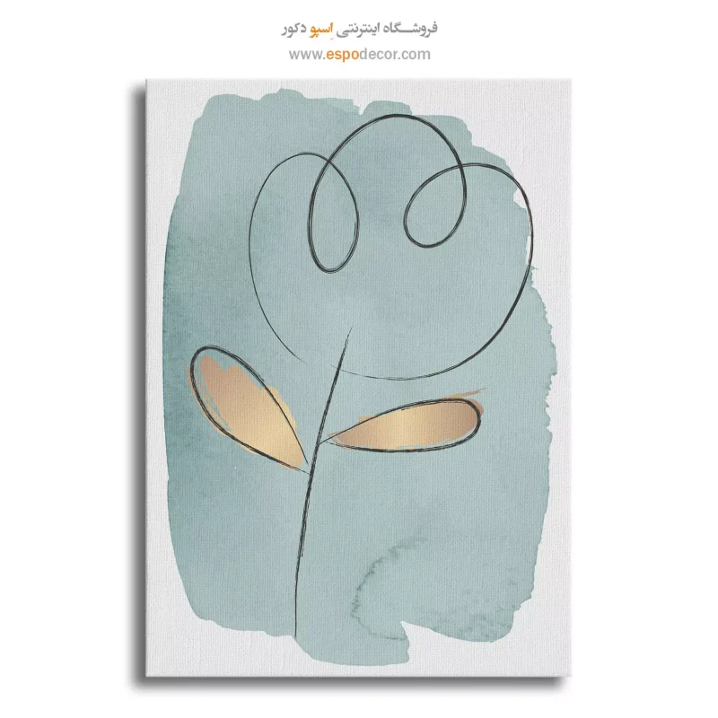تابلو طراحی خطی زن