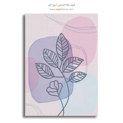 تابلو طراحی خطی زن