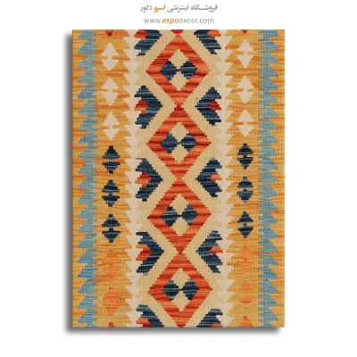 نقوش خیال - تابلو گلیم افغان