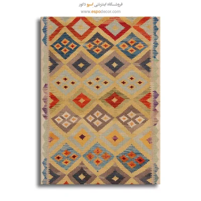 رنگ‌ و ‌نقش - تابلو گلیم افغان