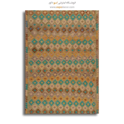 نقوش بومی - تابلو گلیم افغان