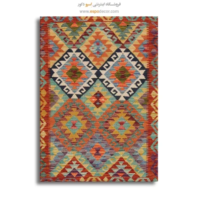 طرح ‌و‌ رنگ شرقی - تابلو گلیم افغان