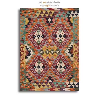نگاره جاودان گلیم - تابلو گلیم افغان