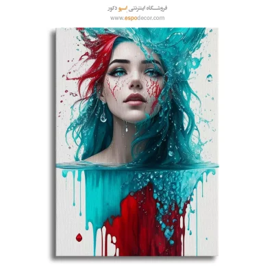 تابلو هنری هوش مصنوعی زیبا