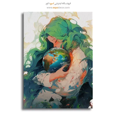 تابلو فانتزی دیجیتال سه بعدی