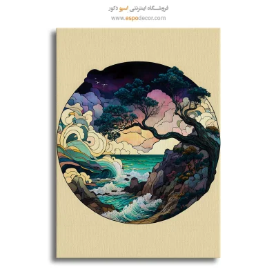 تابلو چاپی خاص سه بعدی