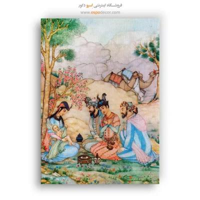 تابلو مینیاتور چهره