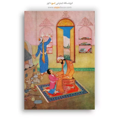 تابلو طرح مینیاتوری