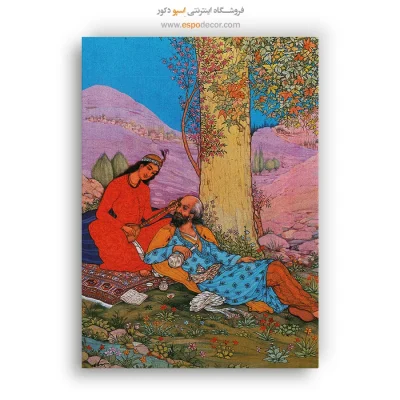 نقاشی استادانه ایرانی