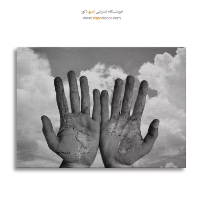 تابلو هنری زیبا با طراحی ساده