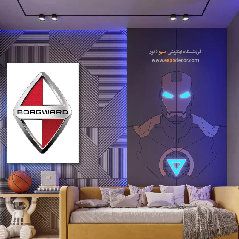خرید تابلو برند ماشین بورگوارد