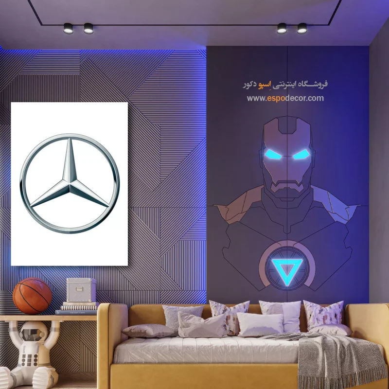 خرید تابلو برند ماشین مرسدس بنز