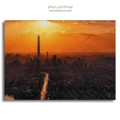 خرید تابلو با تصاویر غروب