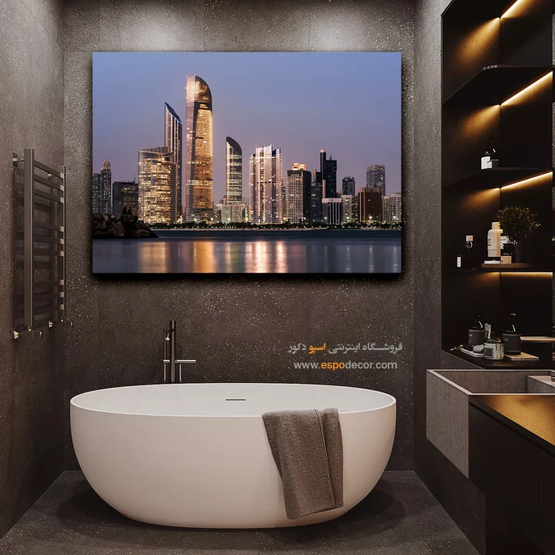 خرید تابلو شهر ابوظبی