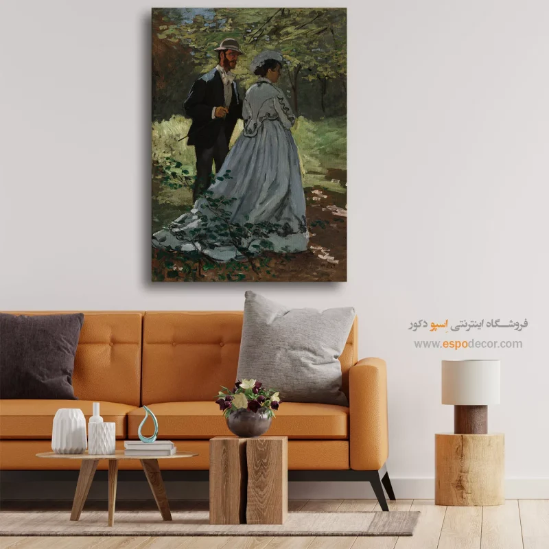 نقاشی با الهام از باغ و گل‌ها