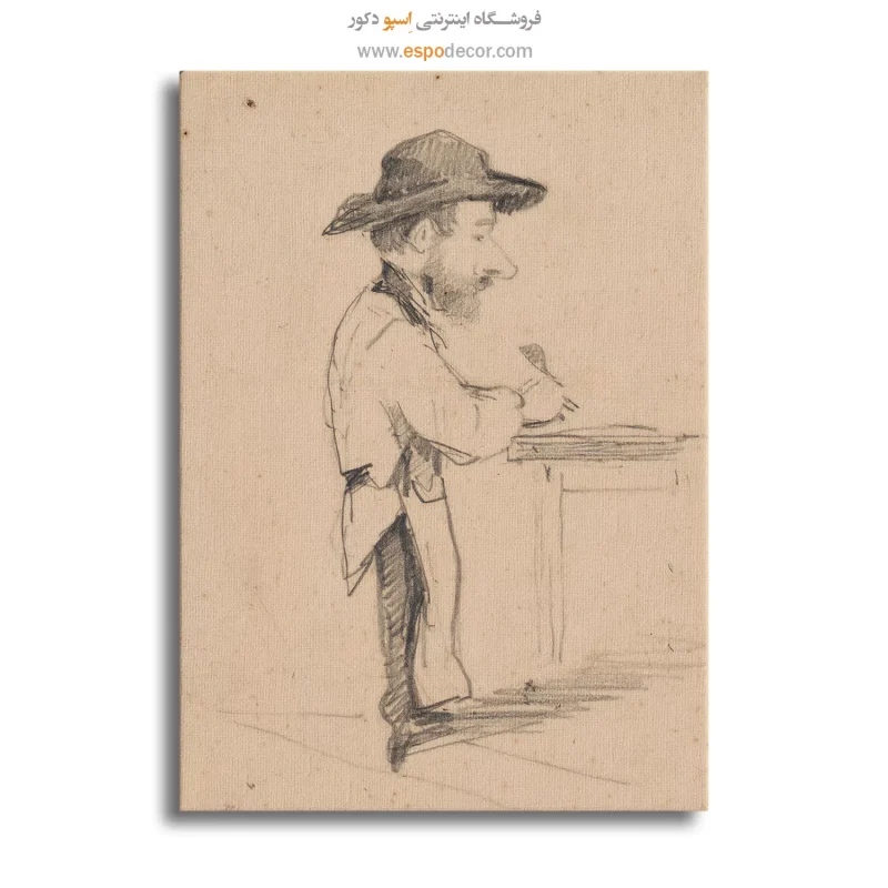 تابلو کاریکاتور سبک مونه