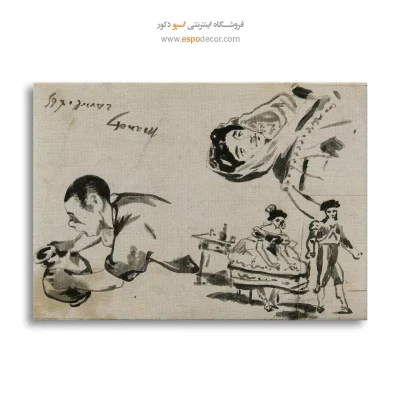 تابلو منظره شهری با سبک کلاسیک