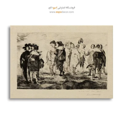 تابلو چهره با عمق هنری