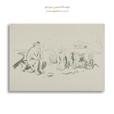 تابلو هنری از دوران مدرن