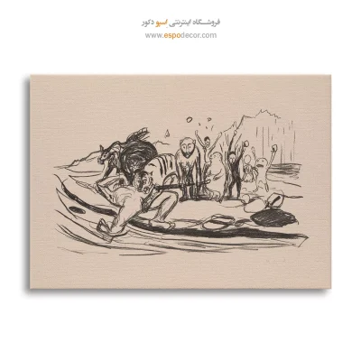 نقاشی تاثیرگذار برای دیوار