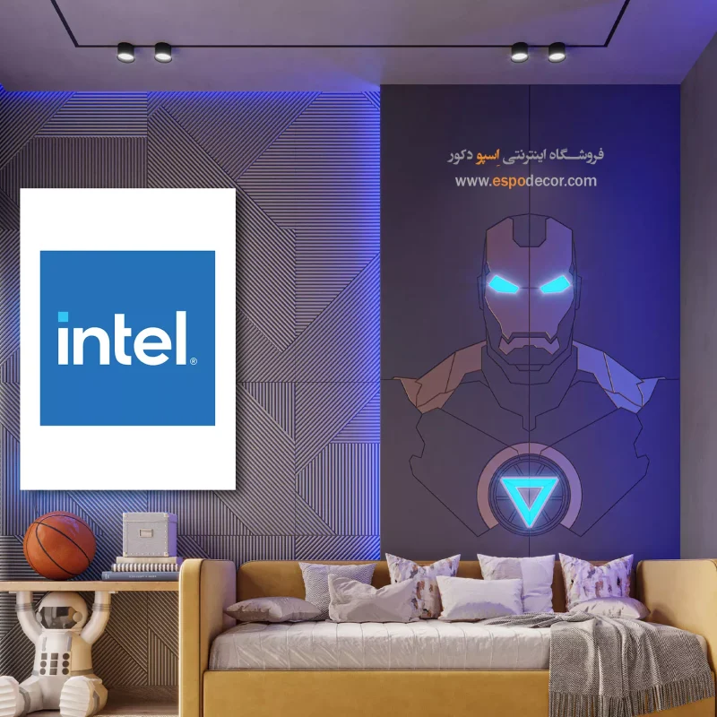 خرید تابلو لوگو اینتل