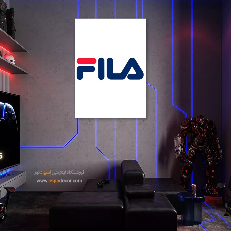 خرید تابلو لوگو معروف فیلا