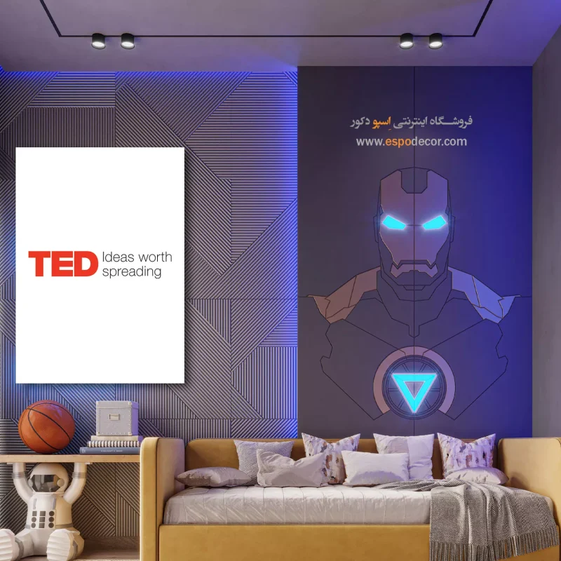 خرید تابلو لوگو تد