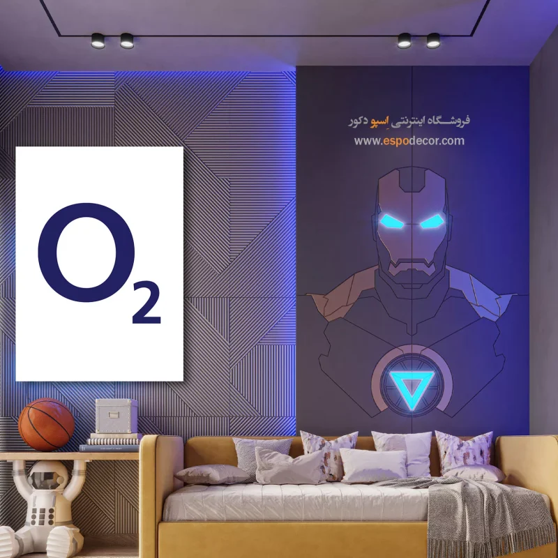 خرید تابلو لوگو او2