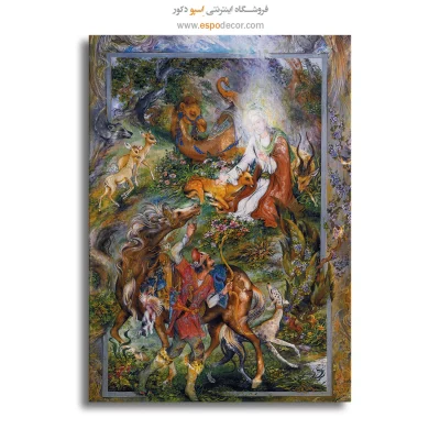 بوم کنواس ضامن اهو (امام رضا),خرید تابلو