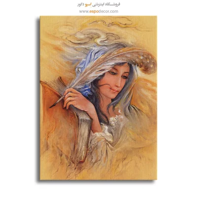 بوم کنواس شعر,تابلو
