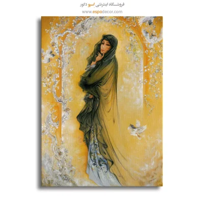 بوم کنواس نگاه,خرید تابلو