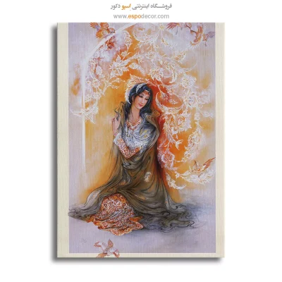 بوم کنواس گلبرگ,خرید تابلو