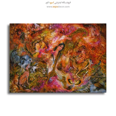 تابلو موسیقی عشق استاد فرشچیان,تابلو