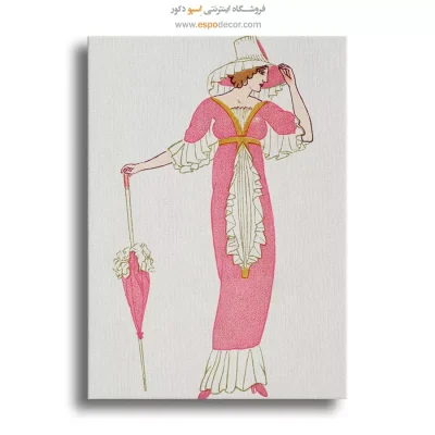 تابلو دخترانه فشن مدرن برای سالن زیبایی