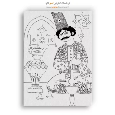 تابلو طراحی دستی برای اتاق خواب