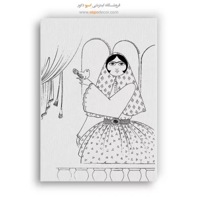 تابلو طراحی دستی برای هدیه خاص