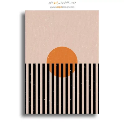 تابلو مینیمال انتزاعی با طراحی نو
