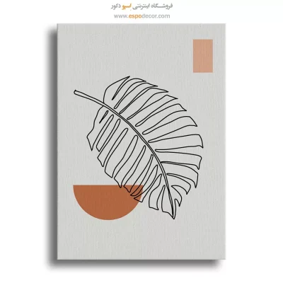 تابلو مینیمال طرح چهره 2025