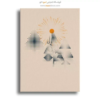 تابلو مینیمال در دکوراسیون مدرن خاص