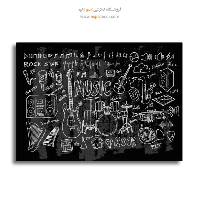 دکور موسیقیایی دیواری